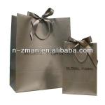 Paper Shopping Bag,Shopping Paper Bag,Gift Paper Bag with ribbon handle SPB09