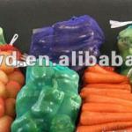 pe plastic knitted mesh net bag for Corn with drawstring JHWD