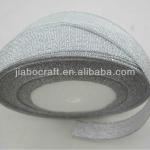 Personalized silver ribbon as good decoration/decorative ribbon JBL1096