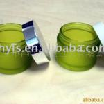Plastic acrylic clear PETG face cream jars container HY50-E