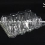 plastic chicken egg tray 12 pack S-TY-T017