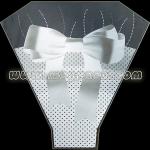 Plastic Clear Perforated Floral Wrapping Sleeve Bag MB003