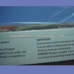 Plastic Cling Film Blade with adhesive backing YTPBZ