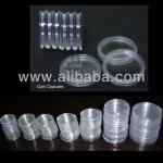 Plastic Coin Capsules, Coin Holder, Display Case