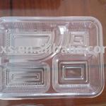 Plastic container H-nacho tray