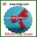 plastic cup with lid,silicone cup cover,ceramic coffee cup lids LXD-c01