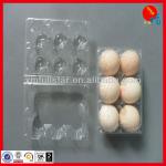 plastic egg packaging tray in PET film PFPET-130117