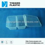 Plastic microwave disposable container YQ485 clear