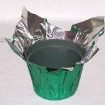 Printed pot cover,Kraft /metallic pot cover,MOPP pot covers JFSJ-P6543