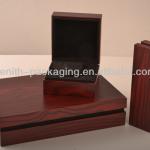 Pu leather jewelry box, paper jewelry gift box SQ-PA-0003