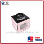 Recycled custom paper cake packaging box,paper box factory,China supplier SC2147