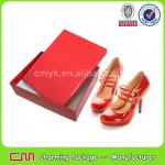Red shoe box,glossy custom shoe box,for exporter wholesale shoe box CMA-paper box-S12