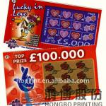 Scratchcards Printing (6th-year Gold Supplier) HB-LO-225