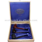 silk inside with lock luxury wooden cigar pipe box JRY-M0089
