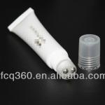 stainless steel ball lip gloss tube,packing plastic soft tube TFC-098