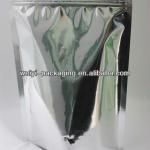 Stand up aluminum foil pouch for food packaging with ziplock aluminum foil pouch