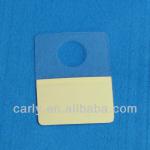 Thin hook,plastic adhesive round hole mask hang tabs I-253315D