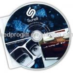 video to dvd copying duplication with cardboard sleeve 2panel OEM
