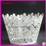 Wedding! Laser cut cupcake wrapper, cake cup SD-C9002 WH