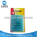 Weekly/7days pill box/pill container MKK1008
