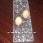 Wholesale 12 holes clear plastic chicken egg container as customer required