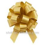Wholesale Christmas Decoration Yellow Mini Gift Pull Bows STPPBOW-001