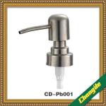 wonderful stainless steel lotion pump CD-PB001 CD-Pb001
