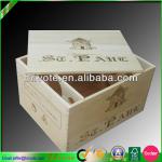 Wood wine storage box wine bottles wood boxes BD--480