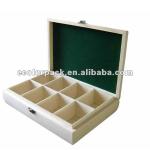 Wooden tea box, wooden packaging box JRY-E0224