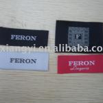 woven label (garment) embriodery